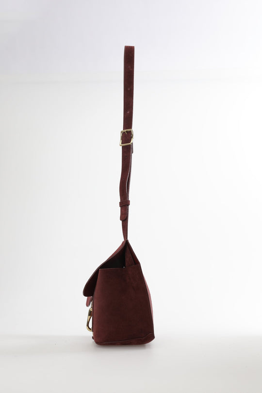 Laselle Burgundy Velur