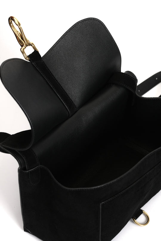 Laselle Black Velur
