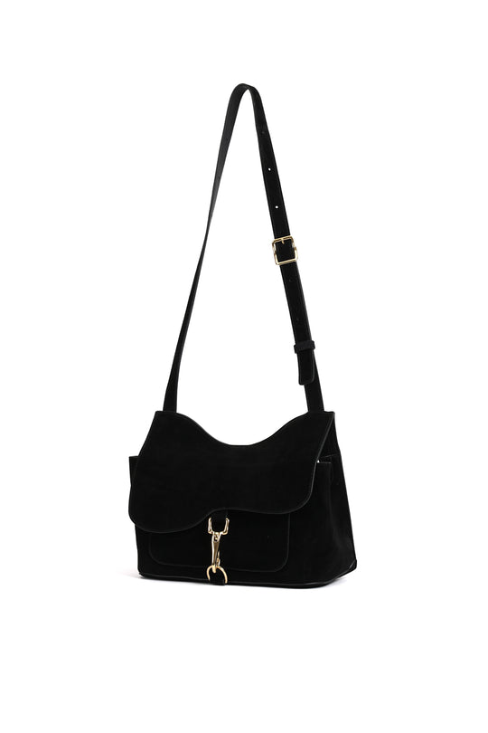 Laselle Black Velur