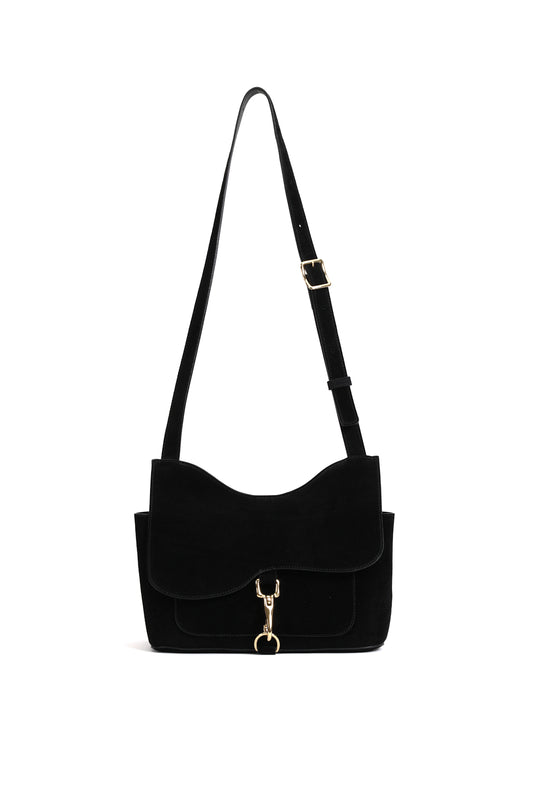 Laselle Black Velur